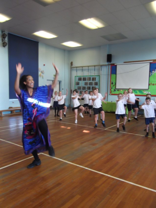 Image of African Dancing Year 5