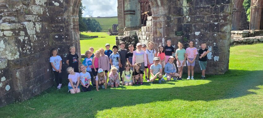 Image of Year 2 school trip to the Abbey 