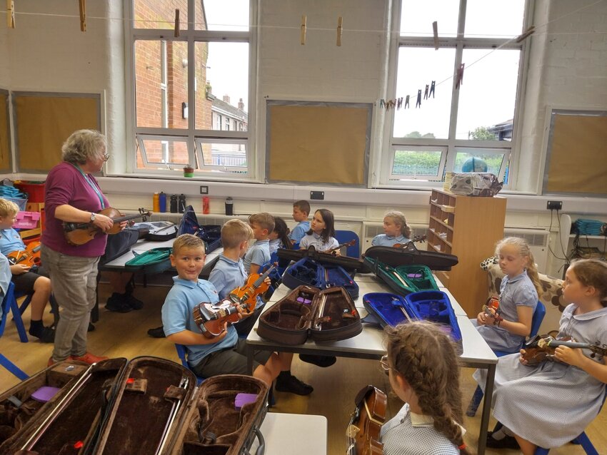 Image of First Violin Lesson