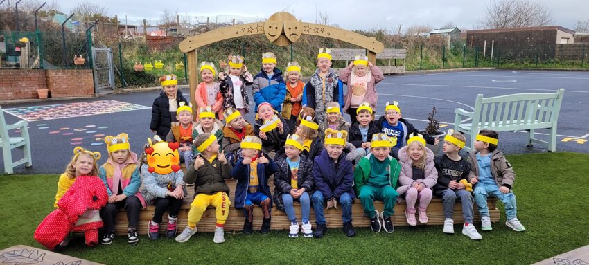 Image of Reception Children in need day 