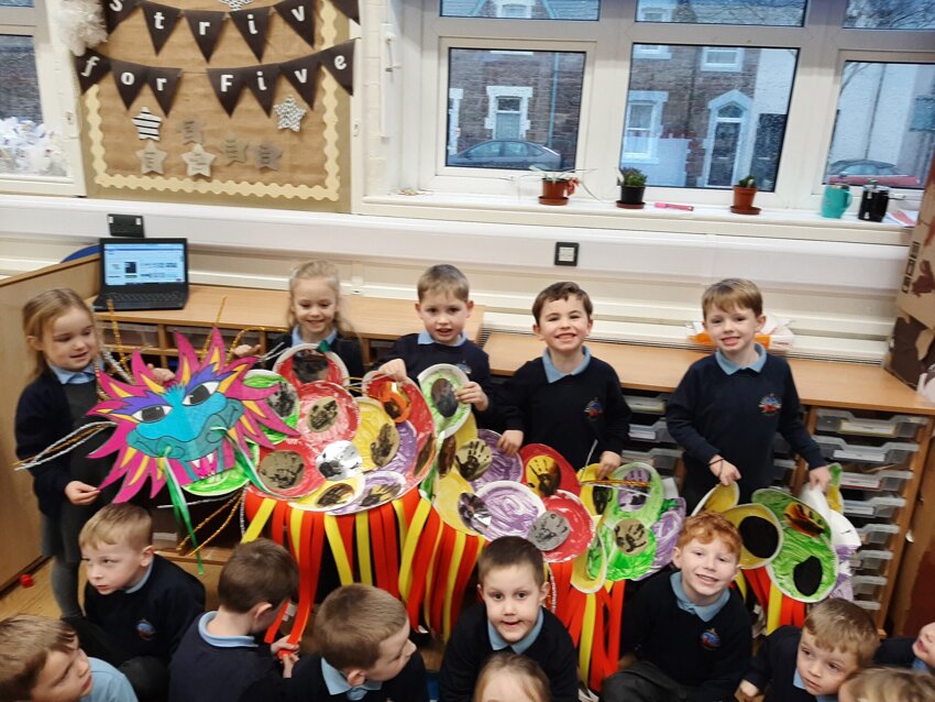Image of Chinese New Year in Reception 