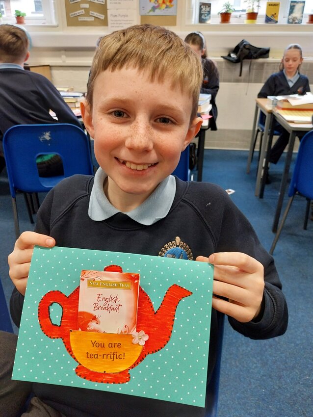 Image of Y6 Mother's Day cards