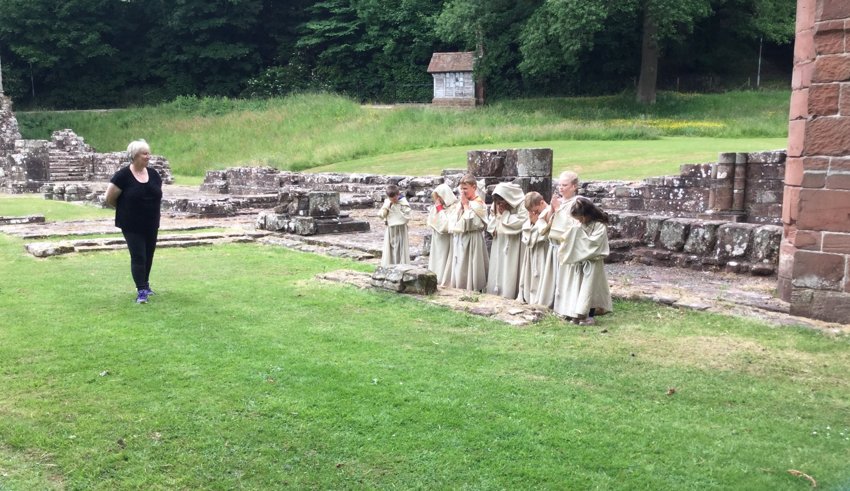 Image of Year 2 visit to Furness Abbey 