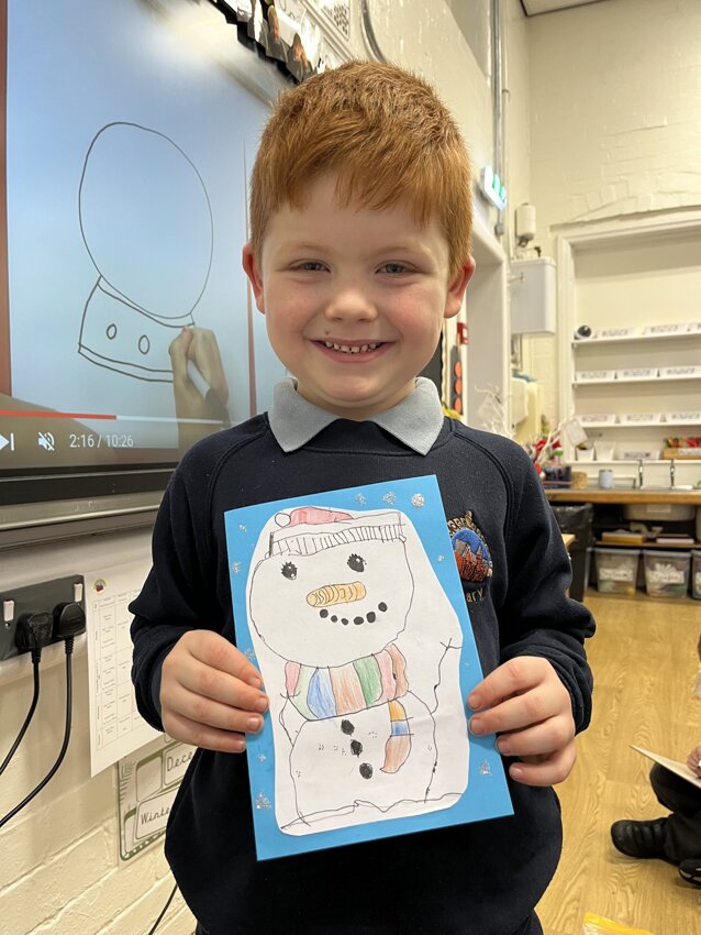 Image of We won the Christmas card competition!!!! 