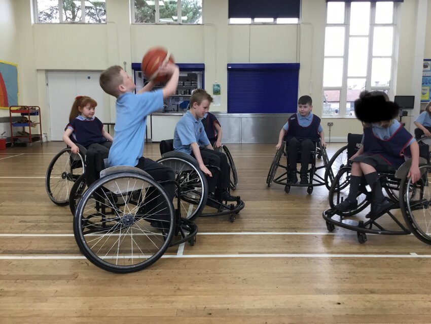 Image of Class of 2026 wheelchair basketball 