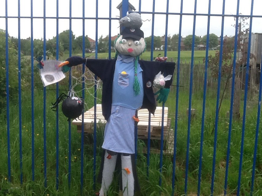 Image of Our Scarecrow is back!